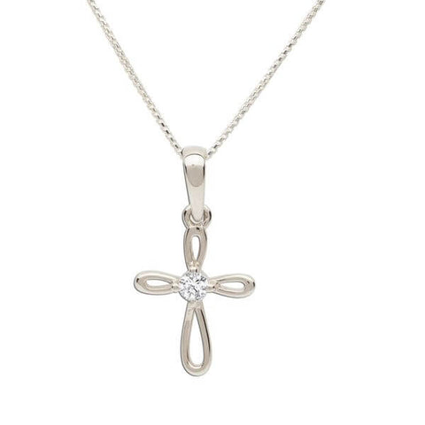 Necklace: Infinity Cross