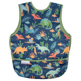 Bib w/ Catch Pocket: Dino