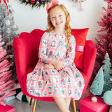 Dear Santa Pocket Twirl Dress