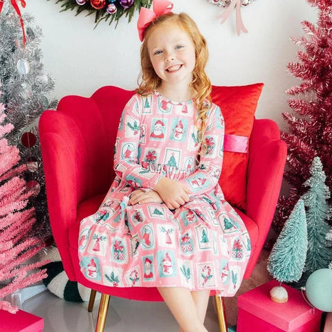 Dear Santa Pocket Twirl Dress