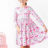 Jingle Bows Pocket Twirl Dress