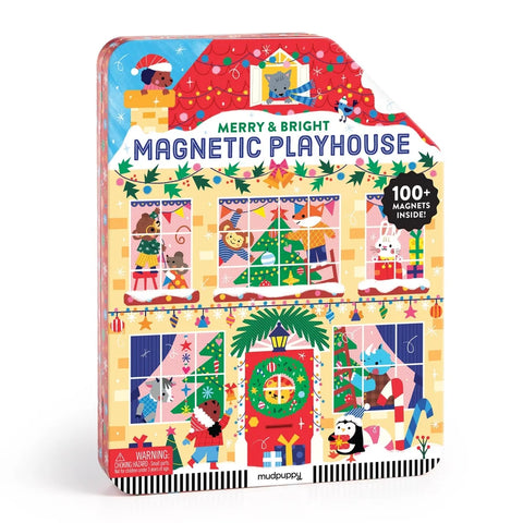 Magnetic Tin: Merry & Bright Playhouse