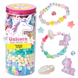 Bead Jewelry Jar Bracelet Craft Kit: Unicorn