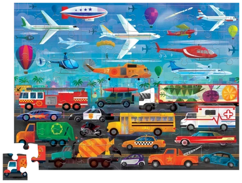 Above & Below - Things That Go Puzzle 60 Piece
