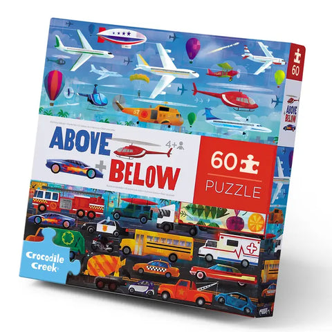 Above & Below - Things That Go Puzzle 60 Piece