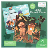 Magnetic 4-in-1 puzzle: Adventure