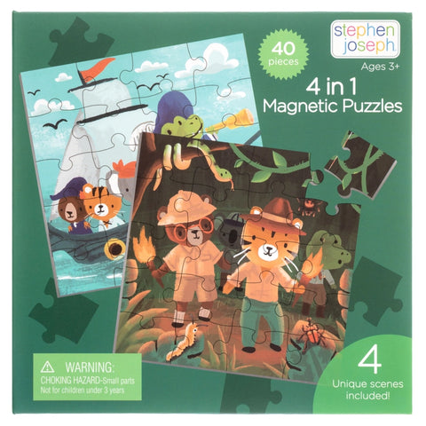 Magnetic 4-in-1 puzzle: Adventure