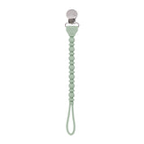 Sweetie Strap Pacifier Clip: Agave