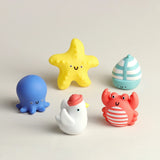 Itzy Bitzy Puppets Bath Toy Set: Nautical