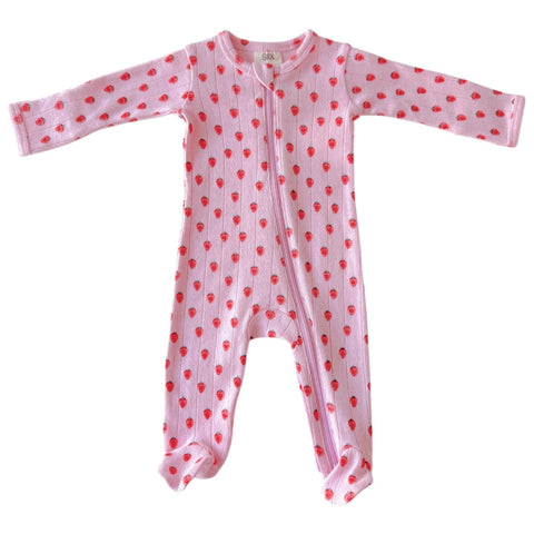 Siix, Footie: Pink Strawberry