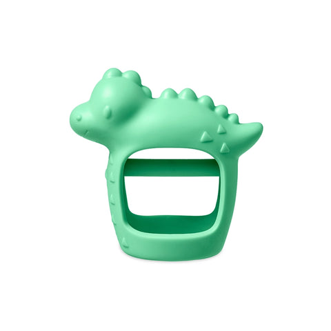 Bitzy Grip Hand Teether: Dino