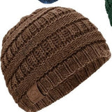 Beanie: Blue, Hunter, Brown