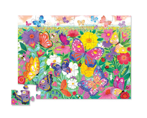 Butterfly Garden Floor Puzzle 36 piece