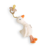Bitzy Pal Pacifier & Lovey: Goose