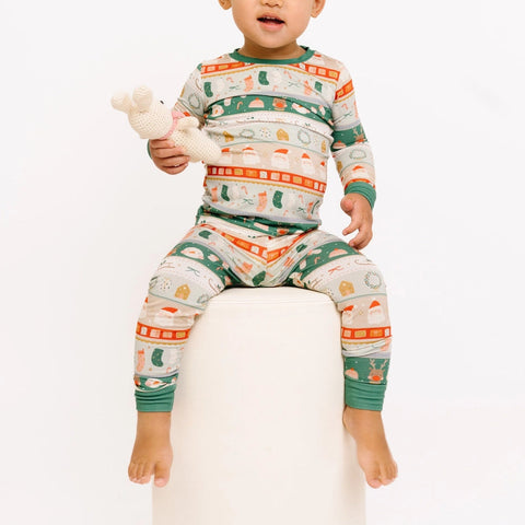 Little Ones, 2-Pc Pajama: Merry Little Christmas
