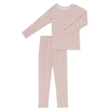 Bestaroo, 2-pc Pajama: Checkers Pink