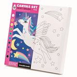Canvas Set Paint + Brush: Unicorn