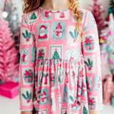 Dear Santa Pocket Twirl Dress