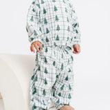 Little Ones, Sweatsuit: Evergreen Tree Farm