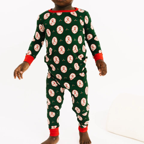 Little Ones, 2-Pc Pajama: Christmas Goose