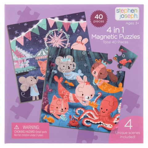 Magnetic 4-in-1 puzzle: Fairytale