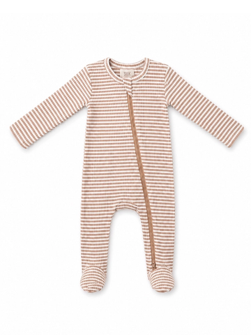 Siix, Footie: Tan Stripe