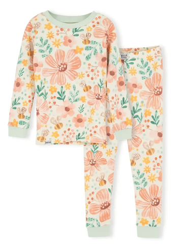 Lazy One, 2-Pc Pajama: Flowers