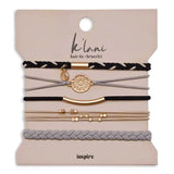 K'Lani Hair Tie Bracelets: Inspire