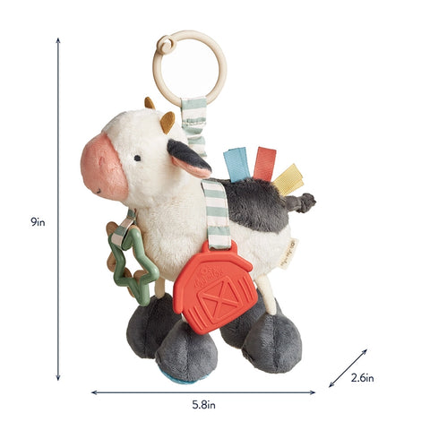 Link & Love Activity Teething Toy: Cow