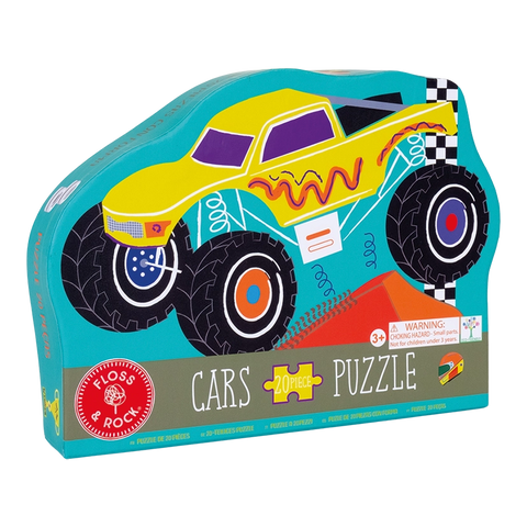 Monster Truck Shaped Jigsaw Puzzle 20 piece