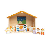 Nativity Play Set, 10 piece Wood