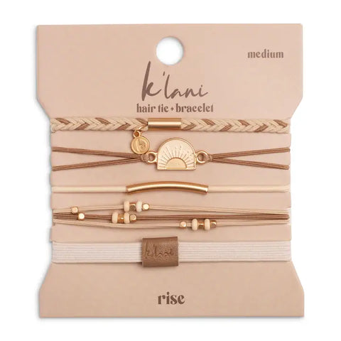 K'Lani Hair Tie Bracelets: Rise