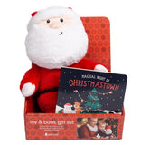 Santa Toy & Board Book Holiday Set