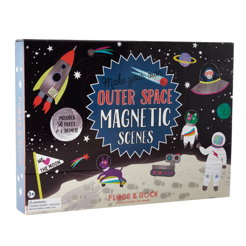 Magnetic Play Scene: Outer Space