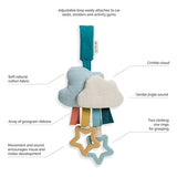 Ritzy Jingle Attachable Travel Toy: Clouds