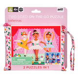 Ballerina Double Sided On-The-Go Puzzle