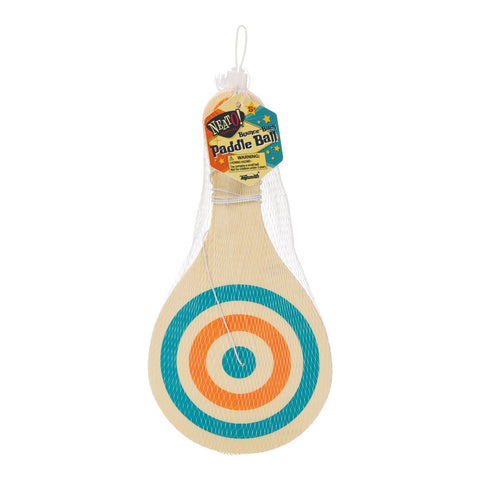 Bounce-Back Paddle Ball