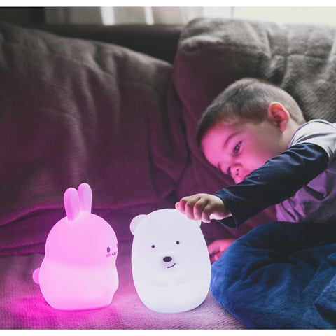 Bunny LED Night Light with Remote