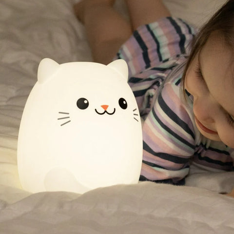 Cat LED Night Light with Remote