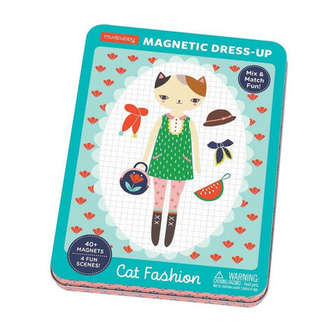 Magnetic Tin: Cat Fashion