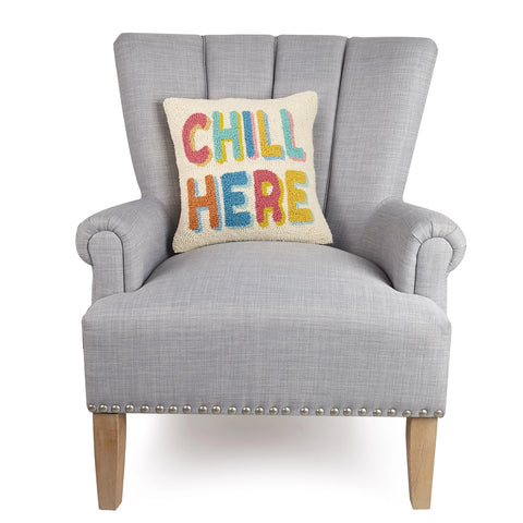 Hook Pillow: Chill Here