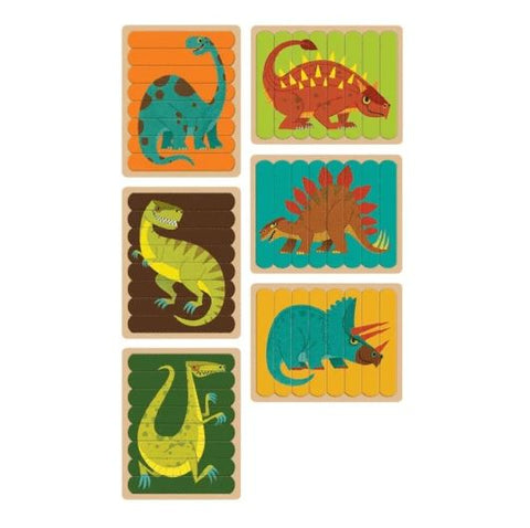 Puzzle Sticks: Mighty Dinosaurs