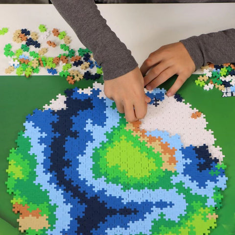 Plus-Plus Puzzle By Number 800 pc: Earth