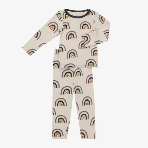 Bestaroo, 2-pc Pajama: Fall Rainbow