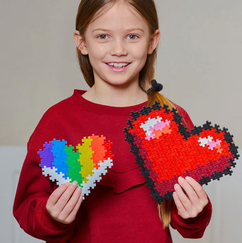 Plus-Plus Puzzle By Number 250 pc: Hearts