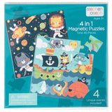 Magnetic 4-in-1 puzzle: Blue