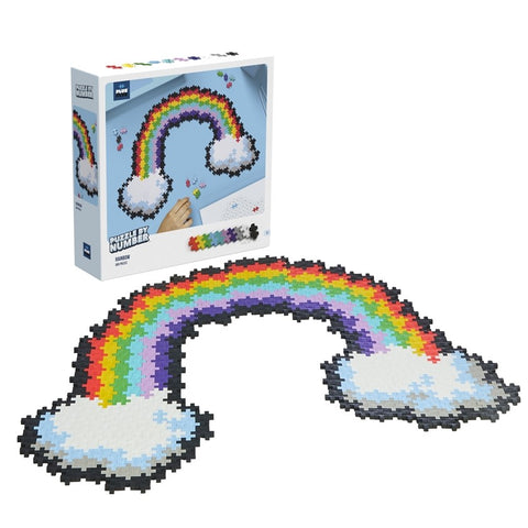 Plus-Plus Puzzle By Number 500 pc: Rainbow