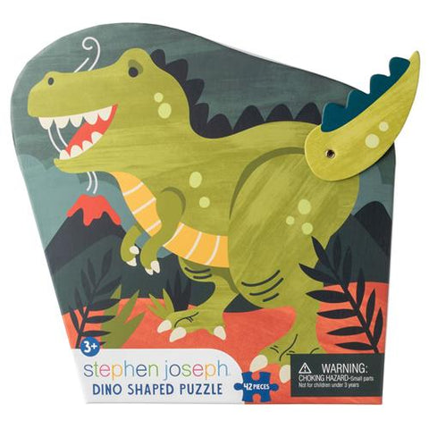 Dino Shaped Jigsaw Puzzle 42 piece