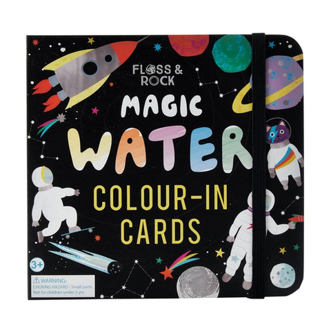 Magic Color Changing Water Cards: Space
