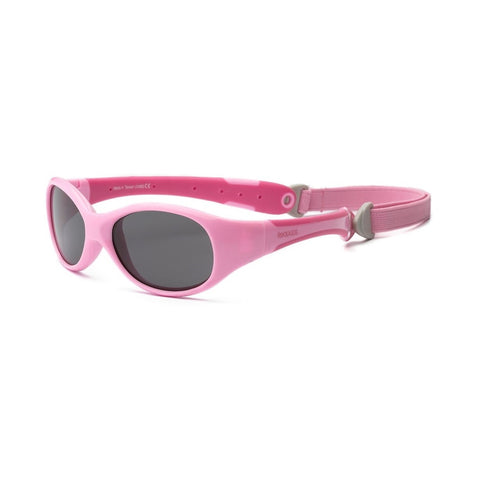 Real Shades Explorer Sunglasses for Babies - Ages 0+, Pink/Hot Pink